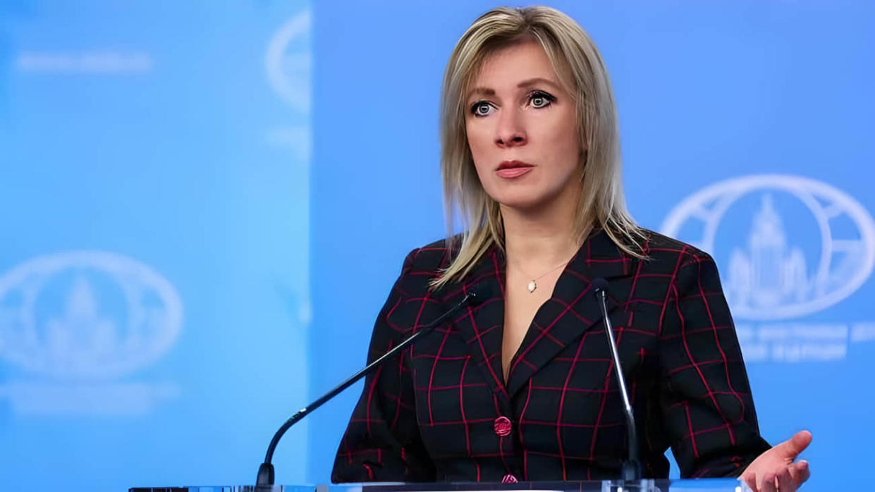 Maria Zakharova. 