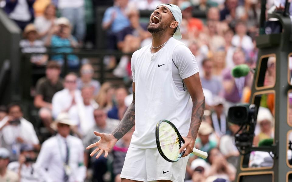 Nick Kyrgios through to Wimbledon quarter-finals after five-set win over Nakashima - latest reaction - AP