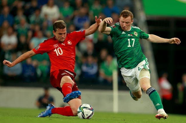 Northern Ireland v Switzerland – FIFA World Cup 2022 – European Qualifying – Group C – Windsor Park