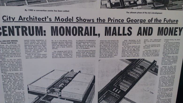 From monorail to 'Metropolis': the failed attempts to persuade Prince George residents to live downtown