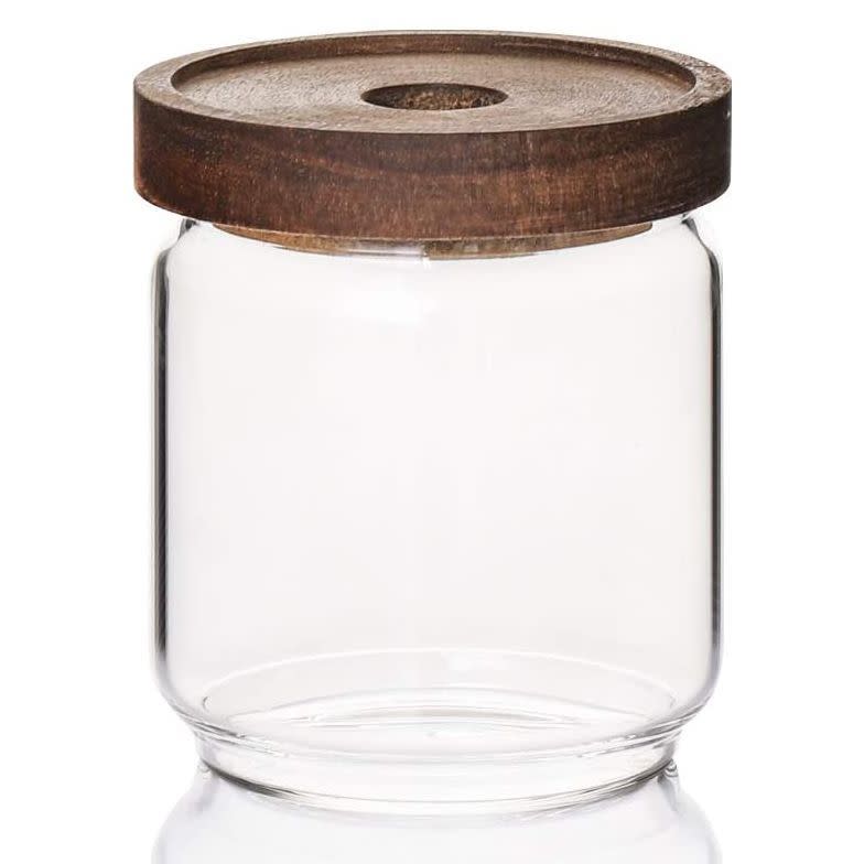 12) Sweejar Glass Jar with Lid