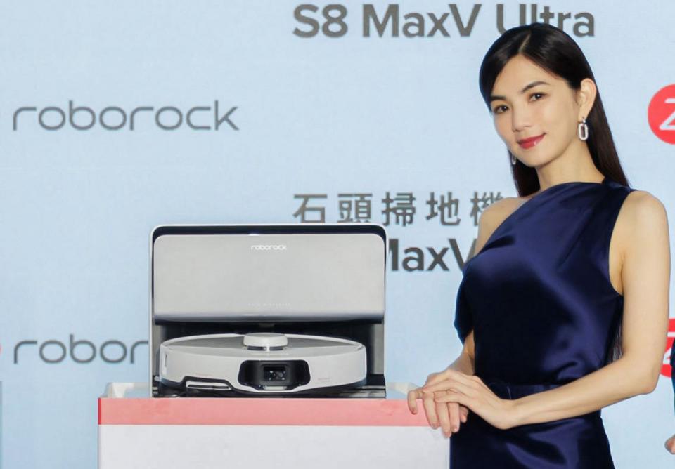 Ella陳嘉樺出席2024 Roborock 石頭科技 S8 MaxV Ultra新系列產品上市記者會。（樂視達集團提供）