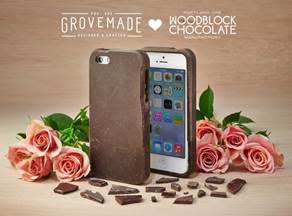 chocolate, iphone case, iphone 5s, iphone 5, iphone 5c, portland, grove, woodblock chocolate, valentine's day