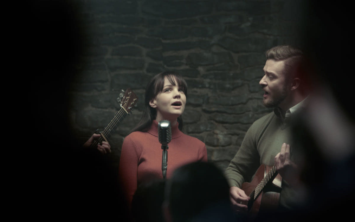 Carey Mulligan and Justin Timberlake in 'Inside Llewyn Davis.'<p>CBS Films</p>