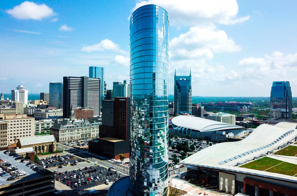 The JW Marriott hotel in Nashville, Tenn., is one of the many hotels that doesn't have a 13th floor.