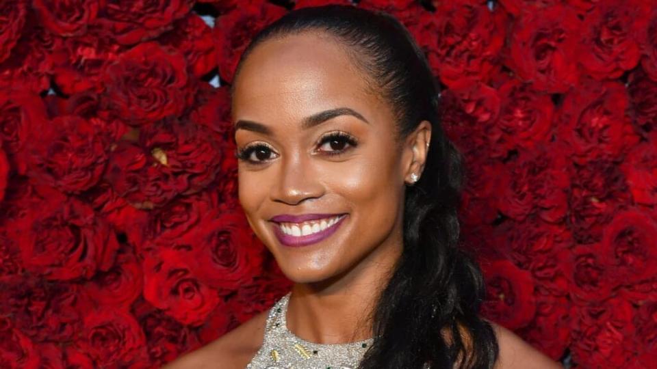 “The Bachelorette” former star Rachel Lindsay attends Tyler Perry Studios’ October 2019 grand opening gala in Atlanta, Georgia. (Photo by Paras Griffin/Getty Images for Tyler Perry Studios)