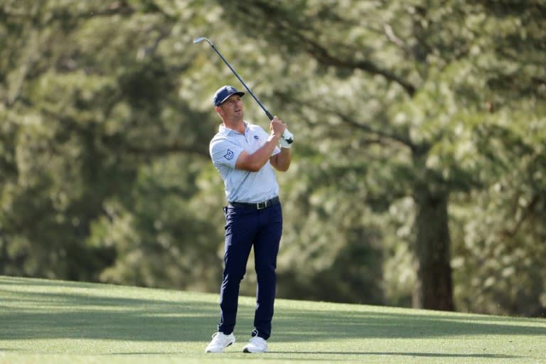 Bryson DeChambeau au 17e trou du 2e tour du Masters d'Augusta, le 12 avril 2024 (JAMIE SQUIRE)