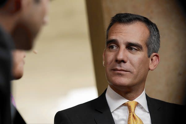 Mayor Eric Garcetti pledged Monday to appoint a "chief resiliency officer" who would search for ways to improve the city's ability to recover from man-made or natural disasters such as earthquakes.