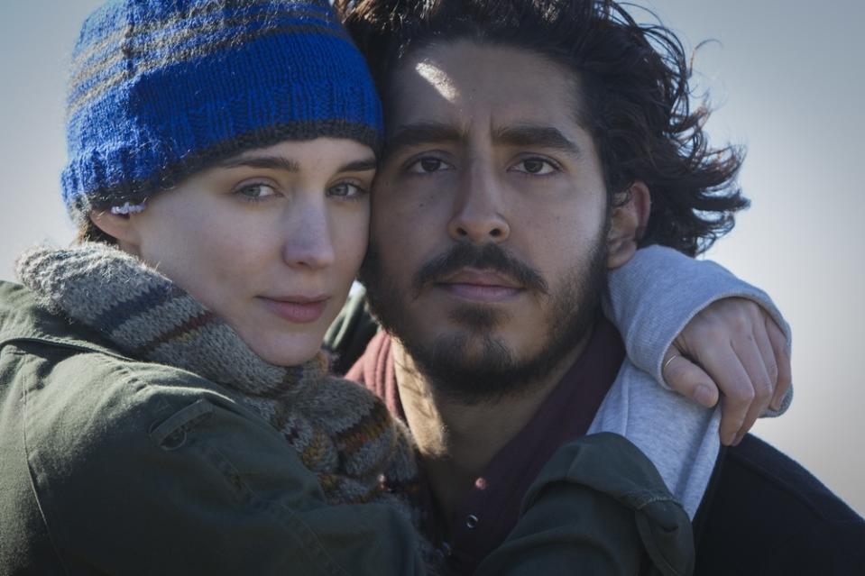 Rooney Mara and Dev Patel in Lion