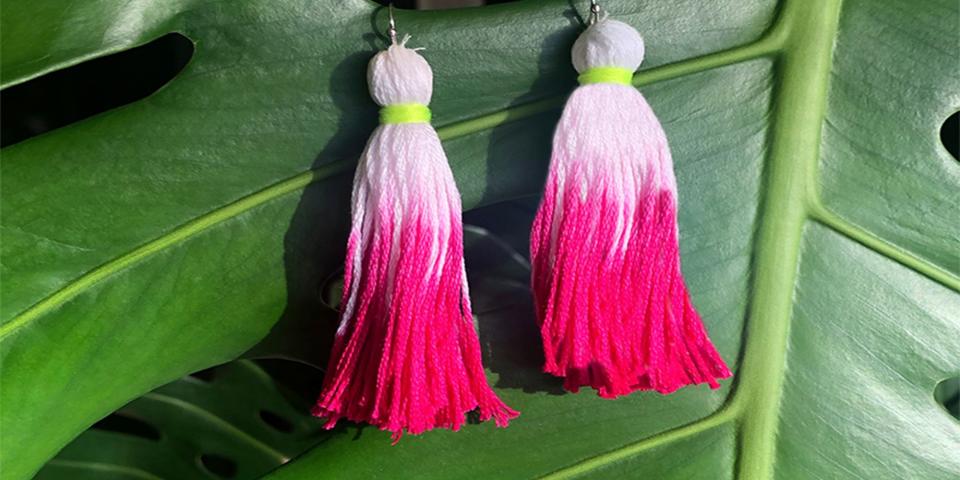 A Beyond Easy Guide to Making Your Own Tassel Earrings