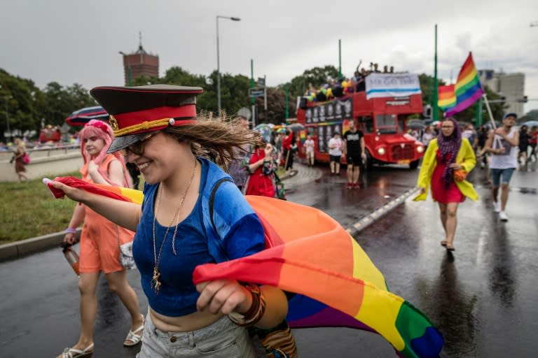 Same-sex couples cannot marry or adopt children in Poland, which is one of Europe's most devout countries and where the Church continues to play a key social role in shaping attitudes