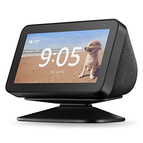 Echo Show 5 Charcoal with Adjustable Stand