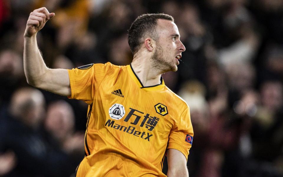 Diogo Jota scored three times during Wolves's routine defeat of Besiktas - CameraSport