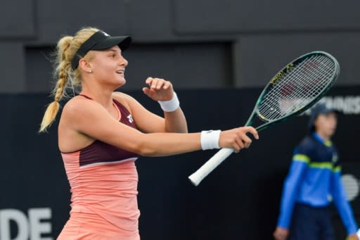 Dayana Yastremska has defeated her third top 20 opponent in a row