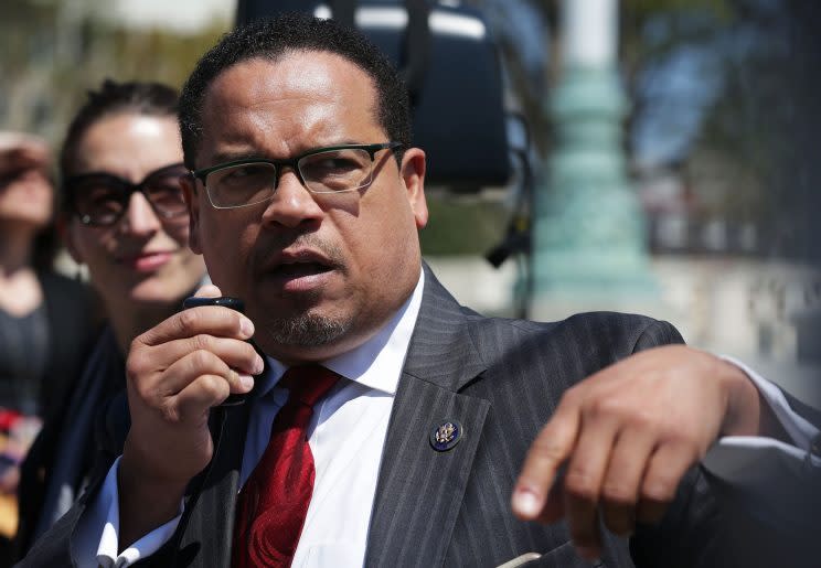 Keith Ellison. (Photo: Alex Wong/Getty Images)