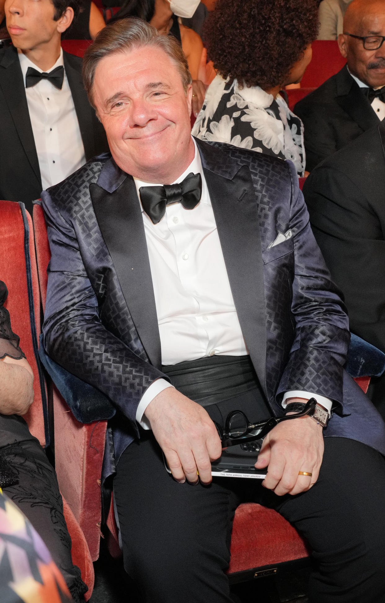 NEW YORK, NEW YORK - JUNE 12: Nathan Lane attends the 75th Annual Tony Awards at Radio City Music Hall on June 12, 2022 in New York City. (Photo by Kevin Mazur/Getty Images for Tony Awards Productions)