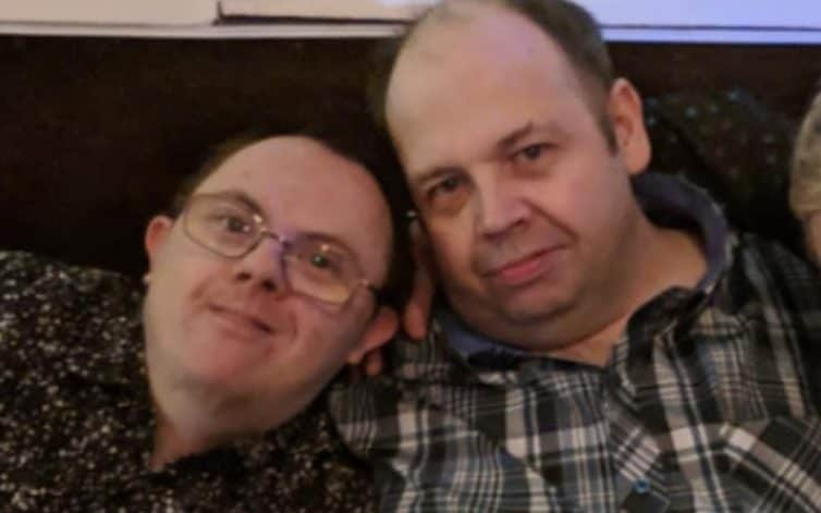 Darren, 42, (left) and Dean Lewis, 44 - Family Handout/PA