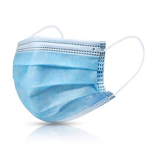 5) 3-Layer Disposable Face Mask (Set of 50)