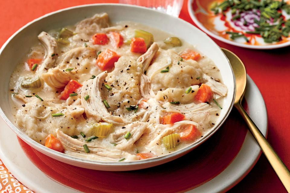 Old-Fashioned Chicken And Dumplings