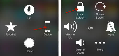 How to power off or lock the screen of an iPhone with a broken power button