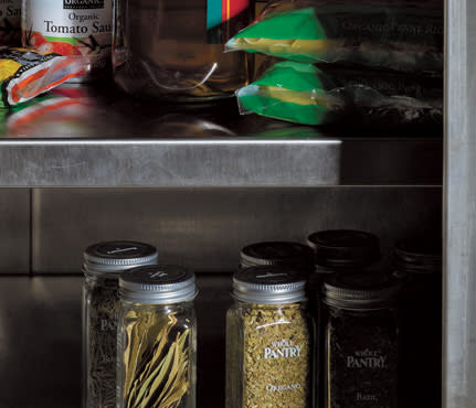 <div class="caption-credit"> Photo by: Gourmet/Romulo A. Yanes</div><b>Spice Blends</b> <br> <br> Don't waste money on basic blends like Italian or Provencal seasoning, since you've probably got all the ingredients hiding somewhere in your pantry. <br> <br> <b>Super Saver Solution</b> To make your own Italian seasoning, gather up the dried basil, marjoram, oregano, rosemary, and thyme that you bought for other recipes and mix equal parts of each in a small jar. It's perfect for tomato sauces and dishes like lasagna. <br> <br> <b>More from <i>SELF</i>: <br></b> <a rel="nofollow noopener" href="http://www.self.com/beauty/2013/08/gorgeous-hair-diet-slideshow?mbid=synd_yshine" target="_blank" data-ylk="slk:What to Eat for Gorgeous Hair;elm:context_link;itc:0;sec:content-canvas" class="link ">What to Eat for Gorgeous Hair</a> <br> <a rel="nofollow noopener" href="http://www.self.com/d10detox?mbid=synd_yshine" target="_blank" data-ylk="slk:7-Day Detox: How to Lose Fat Fast;elm:context_link;itc:0;sec:content-canvas" class="link ">7-Day Detox: How to Lose Fat Fast</a> <br>