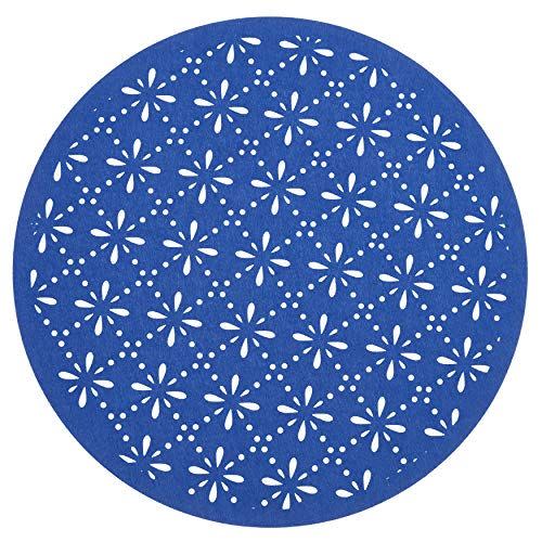 11) Provato Collection Felt Cutwork Placemats