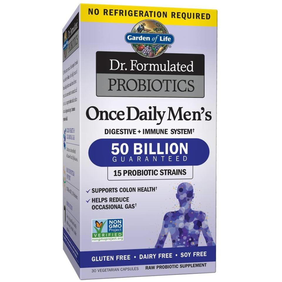 garden of life probiotics for men, best supplements for men