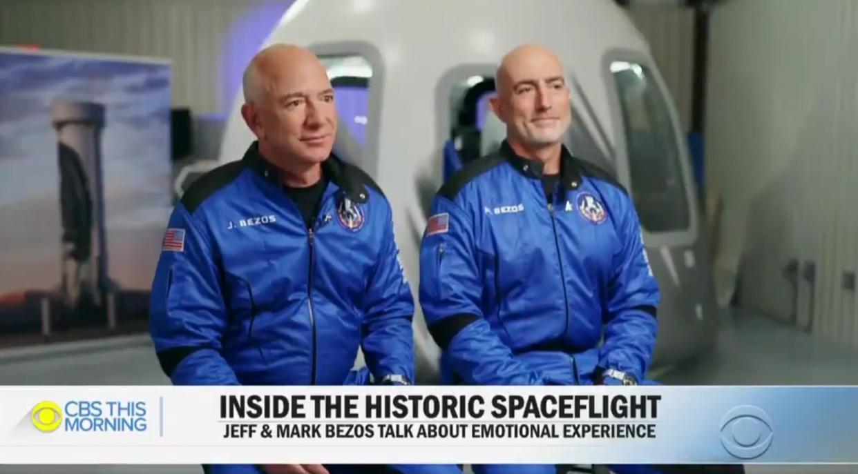 Jeff Bezos; Mark Bezos