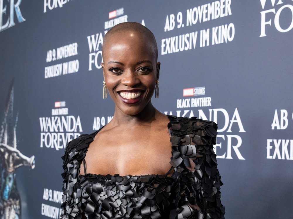 Florence Kasumba war der Stargast auf der Deutschlandpremiere von "Black Panther: Wakanda Forever". (Bild: Disney/Hanna Boussouar)