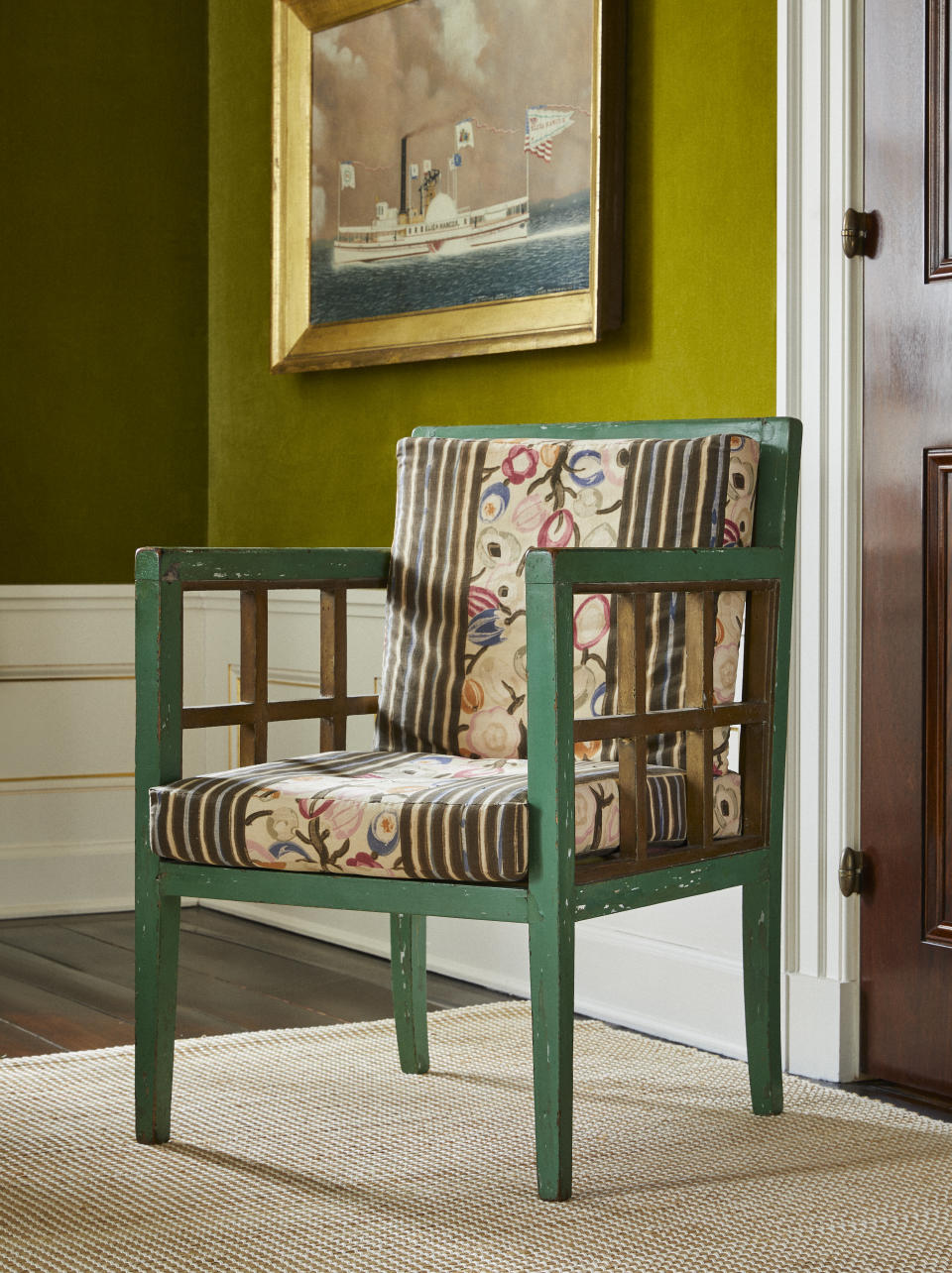 Tory Burch's favorite chair, designed by Paul Poiret.