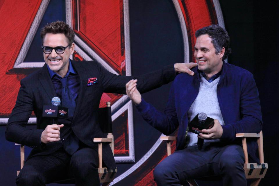 Robert Downey Jr. y Mark Ruffalo son amigos desde mucho antes de compartir universo en Marvel. (Foto de Visual China Group via Getty Images/Visual China Group via Getty Images)