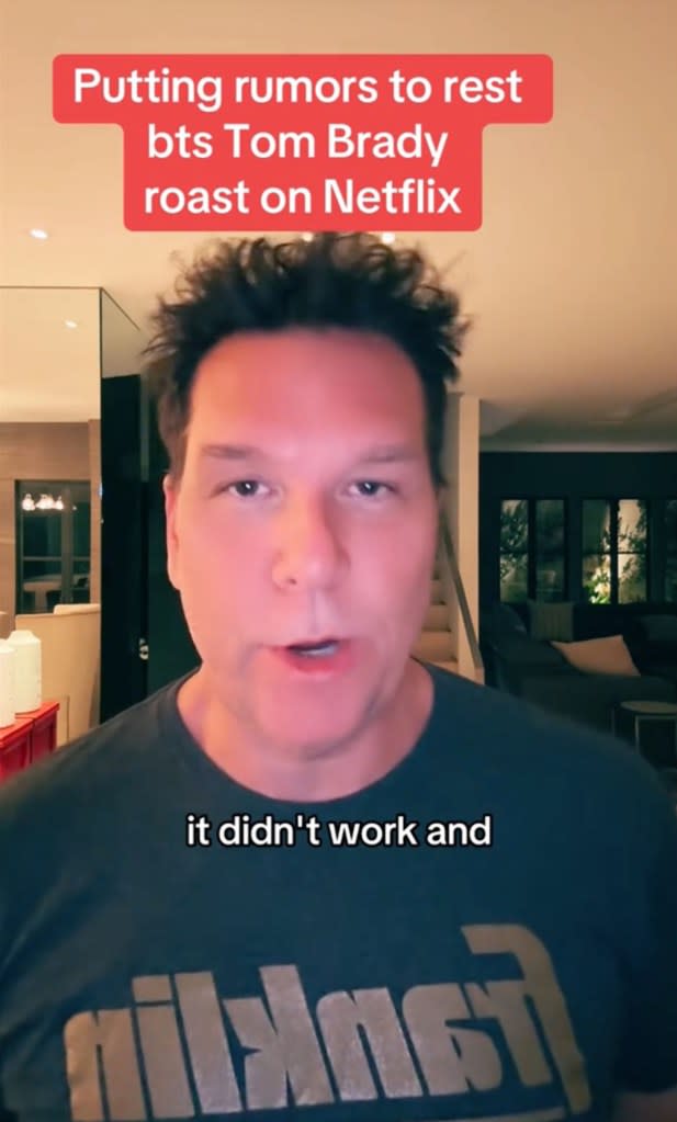 “He decided to deliver a monologue that just … it didn’t work.” TikTok / @ danecook