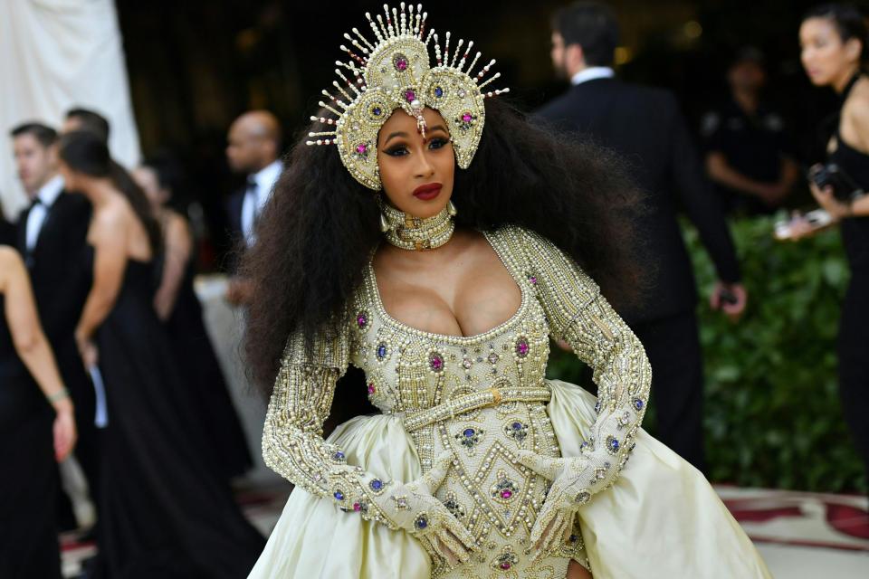 Screen debut: Cardi B will also appear in Hustlers (Getty Images)