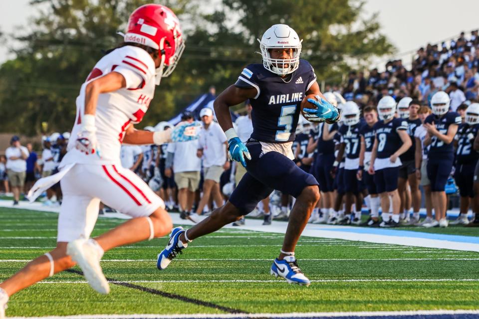 Photos from the Airline & Haughton Football Jamboree on Friday August 25, 2023, at M.D Ray Field, Bossier City.