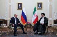 Russian President Putin and Iranian President Raisi meet in Tehran