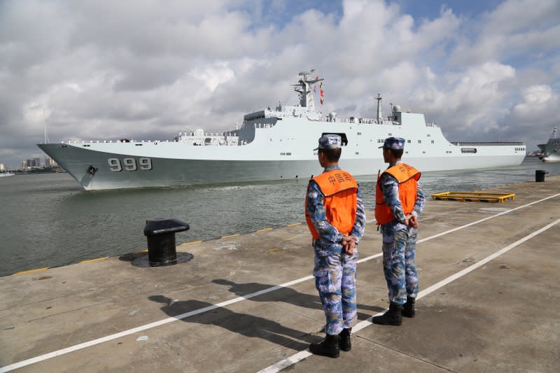中國駐吉布地軍事基地：中國解放軍海軍官兵啟程前往（AP）