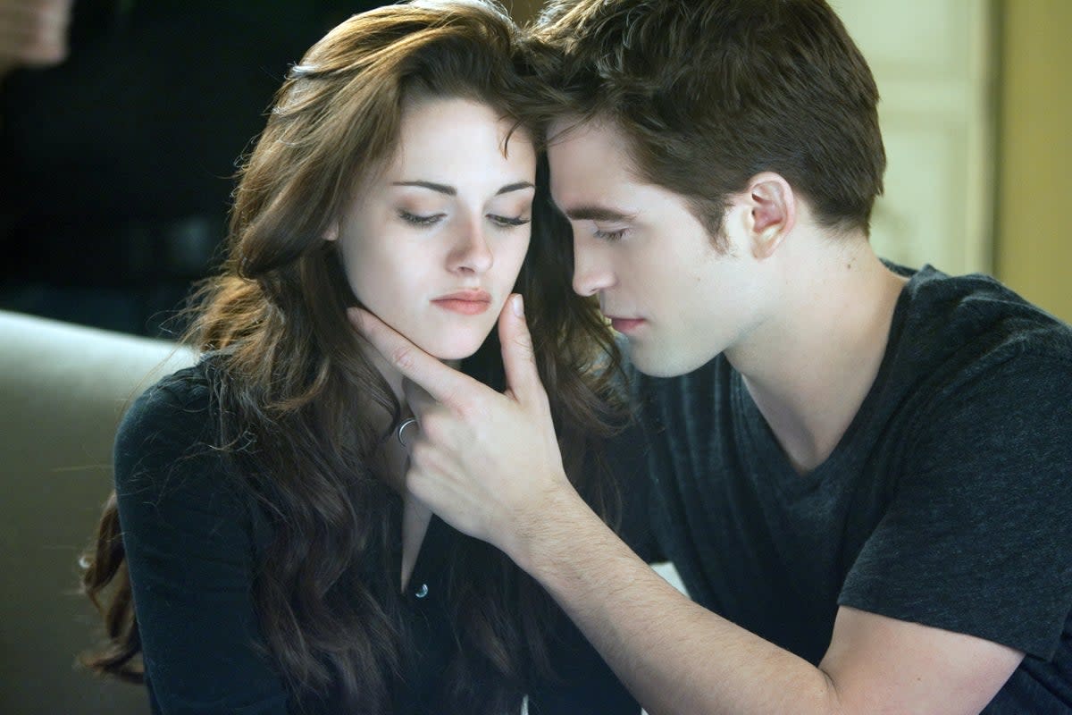 Kristen Stewart and Robert Pattinson in The Twilight Saga: Breaking Dawn Part 2  (AP)