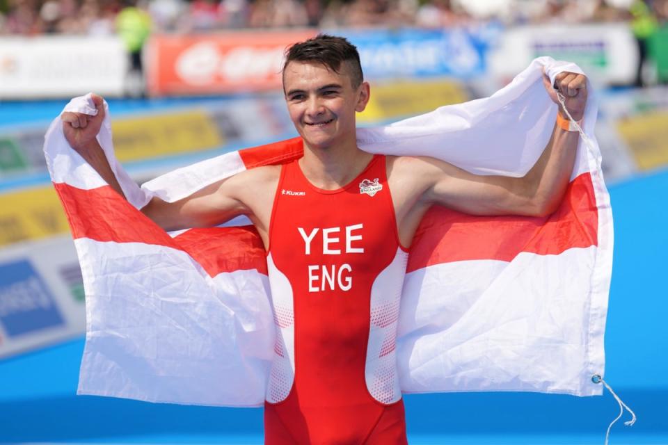 Alex Yee claimed Commonwealth Games gold in Birmingham (David Davies/PA) (PA Wire)