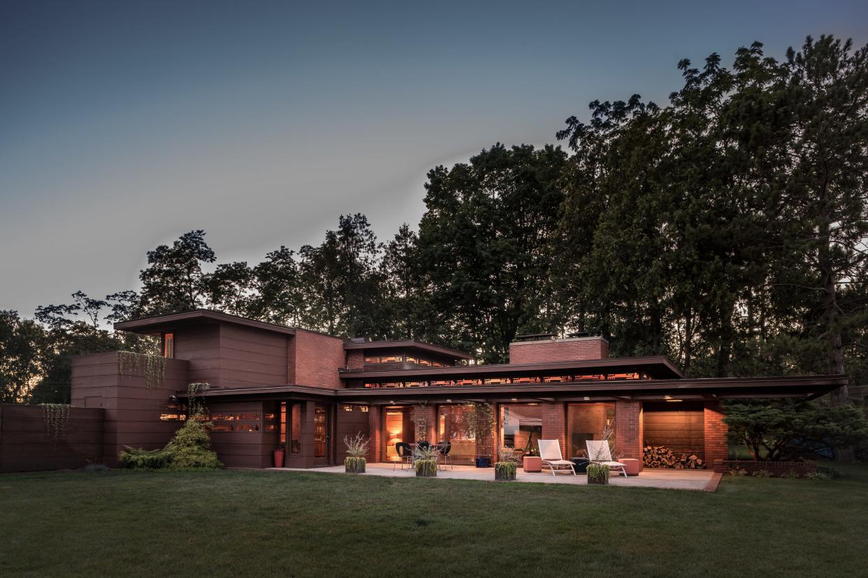 Still Bend, also known as Frank Lloyd Wright's Bernard Schwartz House, is located in Two Rivers.