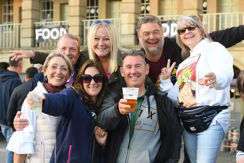 Photographer Gerard Binks captured fans having fun at Duran Duran's Halifax Piece Hall show