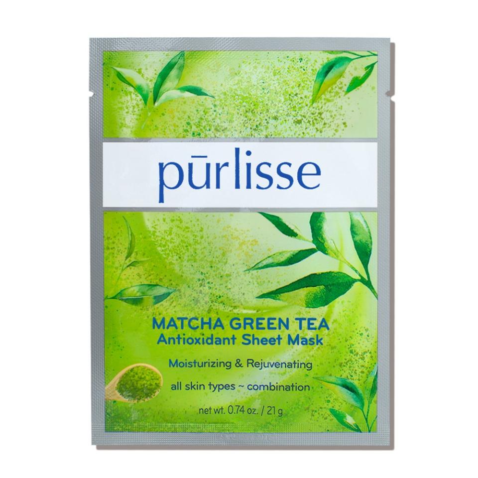 <strong>Purlisse Matcha Green Tea Antioxidant Sheet Mask*</strong>