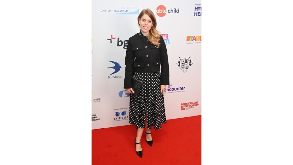 Princess Beatrice of York attends the BGC Group Charity Day on behalf of Cantor Fitzgerald Relief Fund, raising millions for good causes in memory of BGC's colleagues lost on 9/11, on September 11, 2024 in London, England. (Photo by Dave Benett/Getty Images for BGC Group)