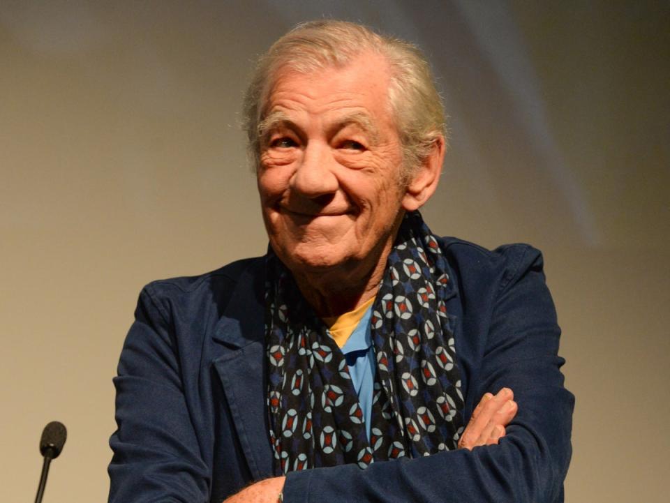 Sir Ian McKellen plays John Falstaff in Robert Icke’s adaptation of Shakespeare’s ‘Henry IV’ (Getty Images)