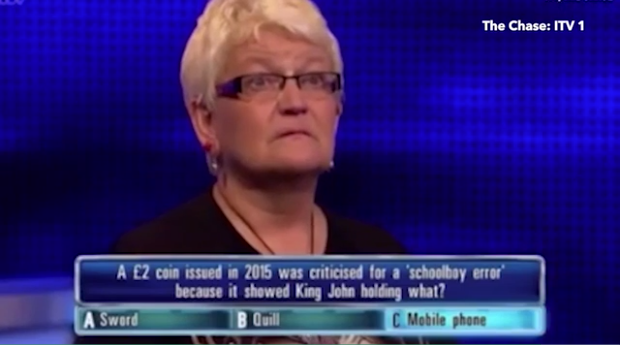 Confused on The Chase (Photo: ITV/Gala Bingo)