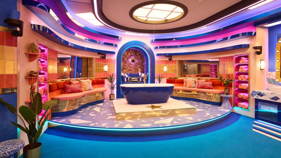 Inside the Celebrity Big Brother 2024 house bathroom