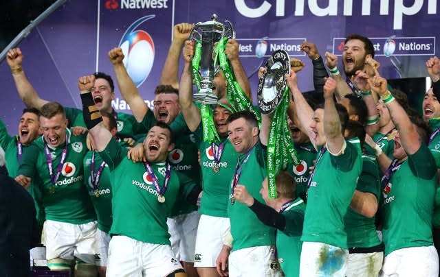 Ireland win the Grand Slam at Twickenham in 2018