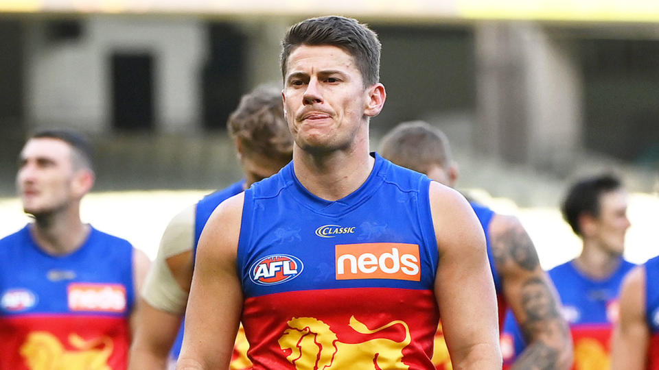 Pictured here, Brisbane Lions captain Dayne Zorko doesn't like the idea of five-day turnarounds.