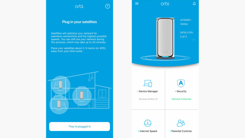 Netgear Orbi 970 Series mesh system software