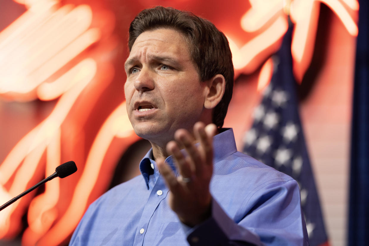 Florida Gov. Ron DeSantis. (Getty Images)