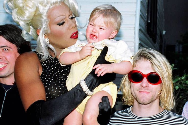 Kurt junto a su hija, Frances (Foto Instagram @thespacewitch)